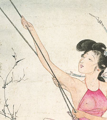 襄城-胡也佛的仕女画和最知名的金瓶梅秘戏图